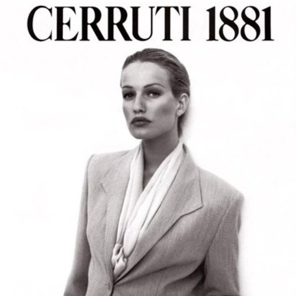 NINO CERRUTI RUE ROYALE PURE SILK BLAZER